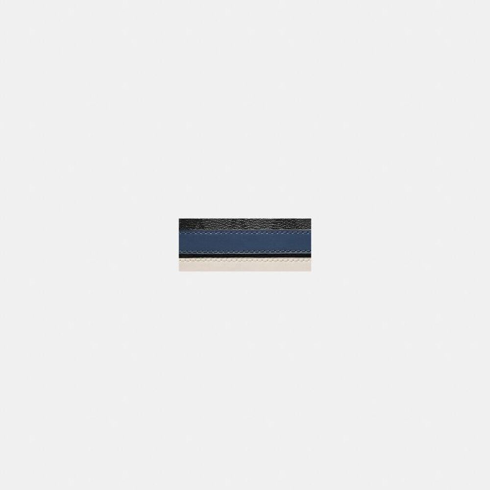 NWT Coach Outlet 3 In 1 Wallet In Signature Canvas  Varsity Stripe - Picture 3 of 3